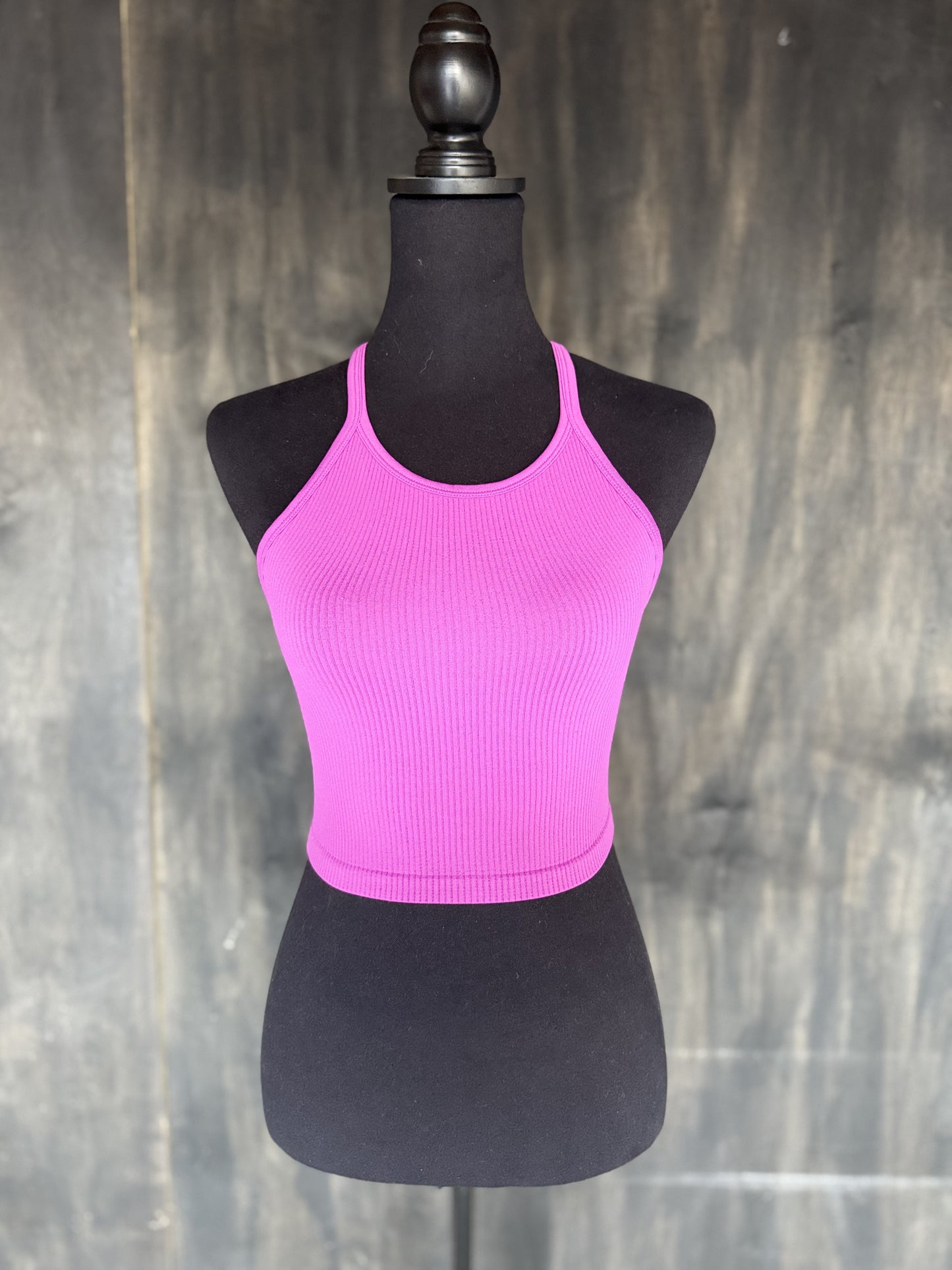 seamless crop tank