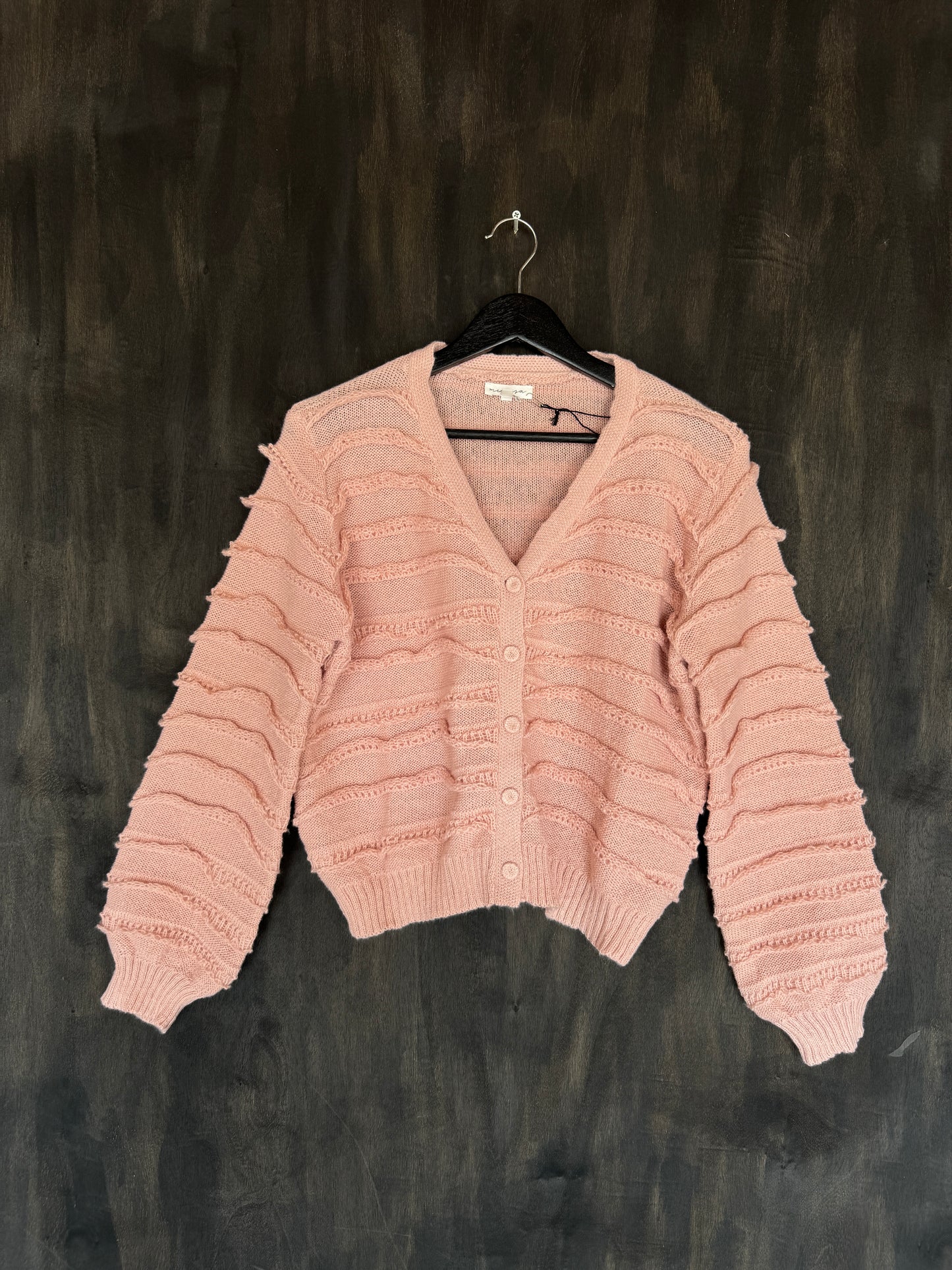 Ruffle Knit Cardi