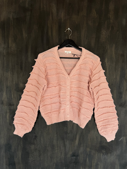 Ruffle Knit Cardi
